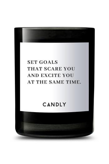 Candly - illatgyertya szójaviaszból Set goals that scare you and excite you at the same time