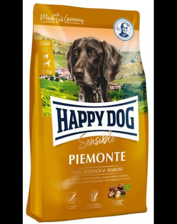 HAPPY DOG Supreme Piemonte - rață, castane și pește 4 kg