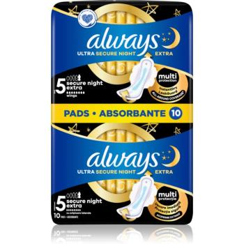 Always Ultra Secure Night Extra absorbante 10 buc