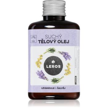 Leros Dry body oil lavender & sage ulei uscat pentru corp 100 ml