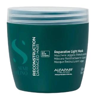 Alfaparf Milano Mască intensivă pentru păr fin și deteriorat Semi Di Lino Reconstruction (Reparative Light Mask) 500 ml 500 ml