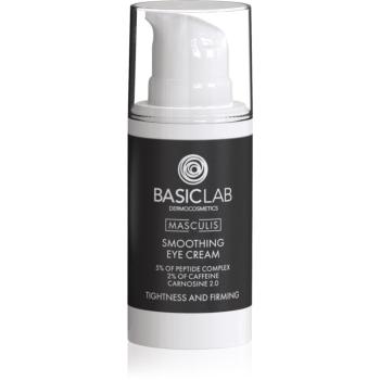 BasicLab Dermocosmetics Masculis cremă de ochi, cu efect de netezire și fermitate pentru barbati 15 ml