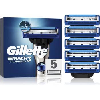 Gillette Mach3 Turbo capete de schimb 5 buc