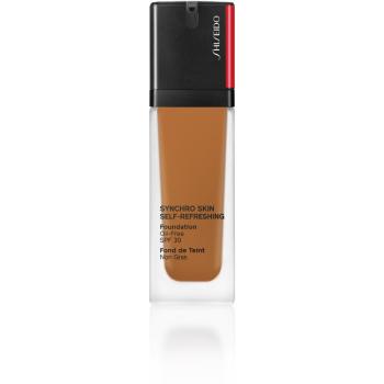 Shiseido Synchro Skin Self-Refreshing Foundation machiaj persistent SPF 30 culoare 440 Amber 30 ml