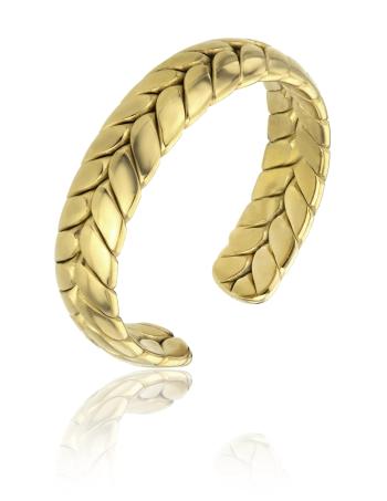 Marc Malone Inel deschis placat cu aur Oaklynn Gold Ring MCJ.R1024