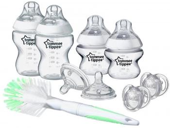 Cumisüveg szett Tommee Tippee C2N cumisüvegkészlet kefével