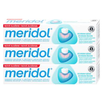 MERIDOL Zubná pasta 3 x 75 ml
