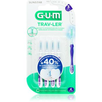G.U.M Trav-Ler Interdental perie interdentara 1,2 mm 4 buc