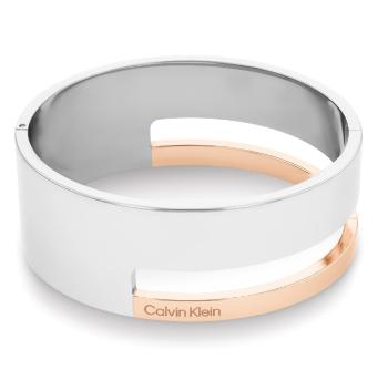 Calvin Klein Brățară bicoloră solidă Geometric Essentials 35000675