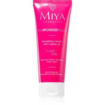 MIYA Cosmetics myWONDERbalm crema nutritiva cu ulei de trandafir 75 ml