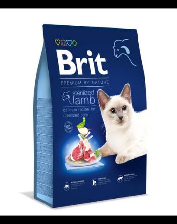 BRIT Cat Premium by Nature Sterilised lamb Hrana uscata pentru pisici sterilizate 8 kg