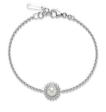 Brosway Brățară strălucitoare din argint cu perlă Infinite White Fancy FIW138