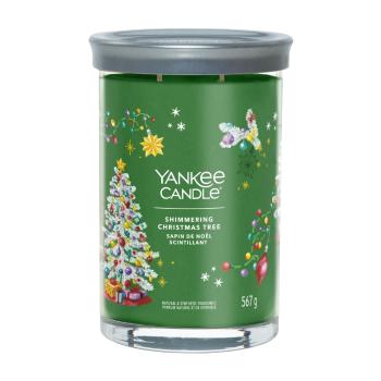 Yankee Candle Lumânare aromatică Signature tumbler Shimmering Christmas Tree 567 g