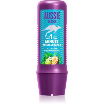 Aussie 1 Minute Miracle Color Rescue mască hrănitoare pentru păr vopsit 250 ml