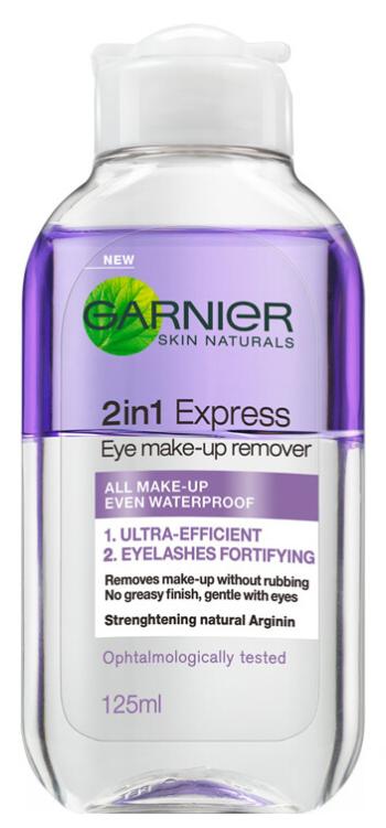 Garnier Demachiant în două faze pentru machiajul ochilor 125 ml