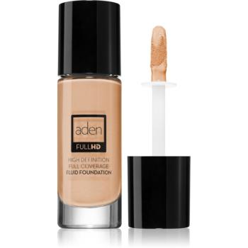 Aden Cosmetics Full HD Fluid Foundation fard lichid de lunga durata culoare 03 Beige 20 ml