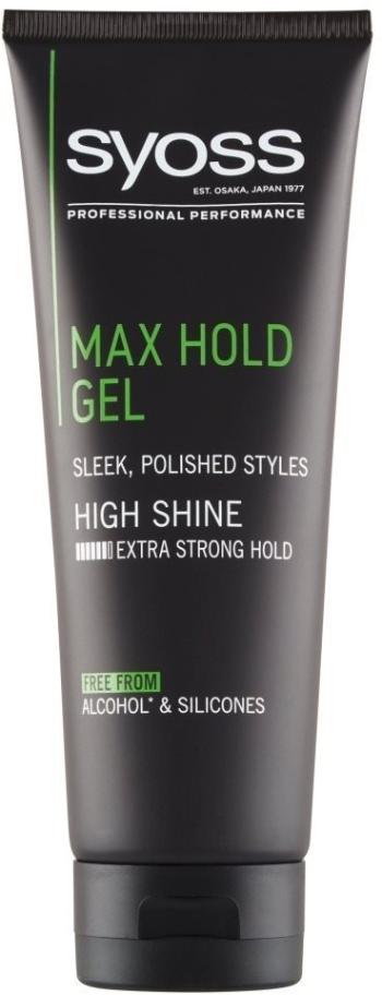 Hajzselé SYOSS Max Hold Styling Gel 250 ml