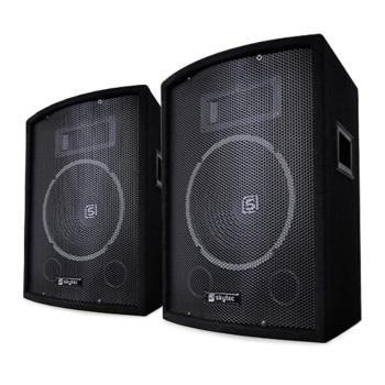 Skytec SL10, pasivní reproduktor, 10" woofer, 150/250 W max., monitor, sada 2 kusů