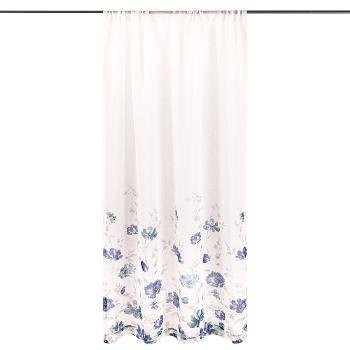 Draperie 4Home Floral albastru, 140 x 245 cm