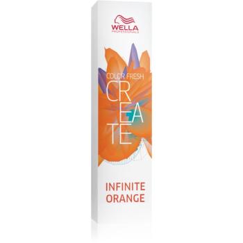 Wella Professionals Color Fresh Create vopsea de par semi-permanenta culoare Infinite Orange 60 ml