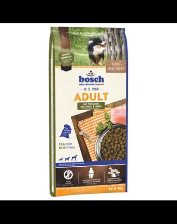 BOSCH Adult Hrana uscata pentru caini adulti, cu pasare si mei 15 kg