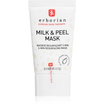 Erborian Milk & Peel masca pentru exfoliere pentru strălucirea și netezirea pielii 20 g