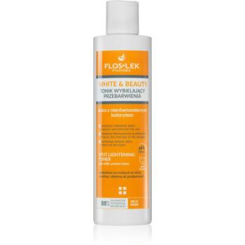 FlosLek Pharma White & Beauty tonic cu efect de albire 225 ml