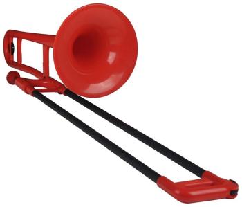 pBone Plastic Trombone Red