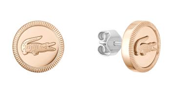 Lacoste Cercei de nuanță bronz cu crocodil 2040406