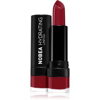 NOBEA Day-to-Day Hydrating Lipstick ruj hidratant culoare Red Wine #L16 4,5 g