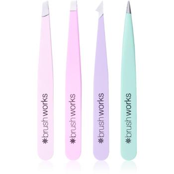 Brushworks Tweezer Set Pastel set pensete