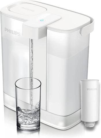 Philips Cană filtrantă automată AWP2980WHS Micro X-Clean Softening+ capacitate de filtrare de 3 l