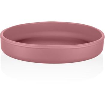Zopa Silicone Plate farfurie 6 m+ Old Pink 1 buc