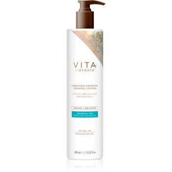 Vita Liberata Fabulous Gradual Tanning Lotion loțiune autobronzanta fără culoare pentru corp 400 ml