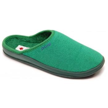Pantofi Dr. Luigi pentru casă de sănătate, verzi,mărimea 39, verde, 39 EU