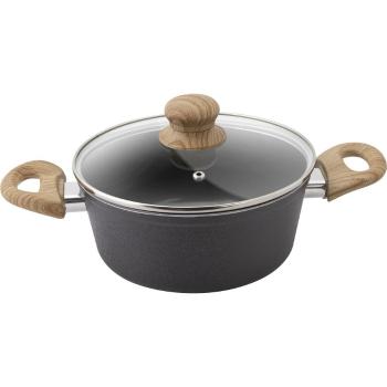 Caserolă Lamart LT1245 cu capac Natur, diametru 18 cm, 18 cm