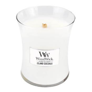 WoodWick Lumânare parfumată Coconut Island 275 g