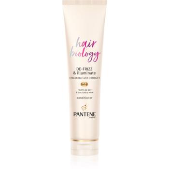 Pantene Hair Biology De-Frizz & Illuminate balsam pentru par uscat si vopsit 160 ml