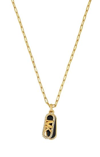 Michael Kors Colier elegant placat cu aur pentru femei MKJ8274MM710