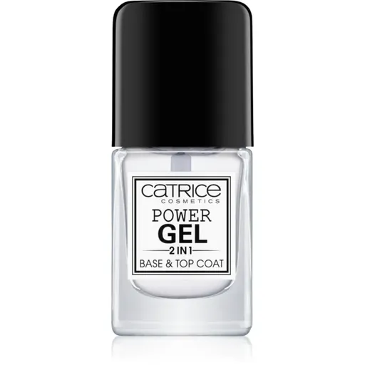 Catrice Power Gel 2 in1 lac de unghii de baza si superioara 10.5 ml