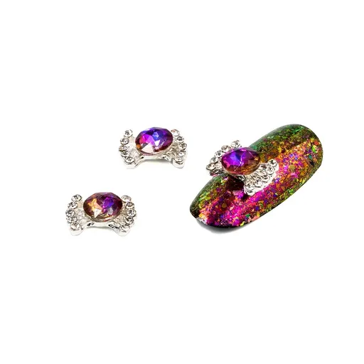 Cristale Unghii Fundita Multicolor Nr. 67, Set 3 buc