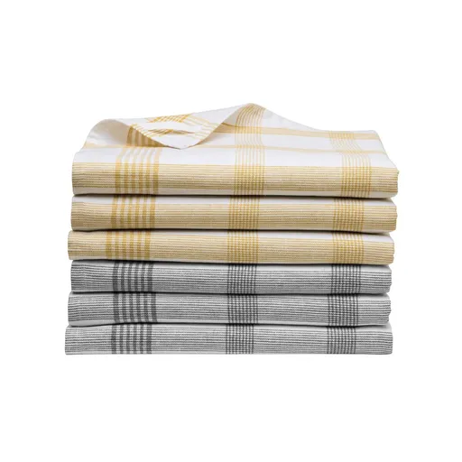 Set de 6 sau 12 cârpe în carouri