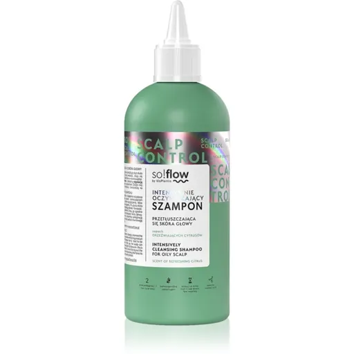 so!flow Oily Scalp Intensively Cleansing Shampoo sampon pentru curatare pentru un scalp seboreic 200 ml