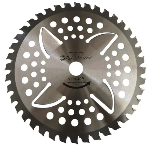 Disc taiere motocoasa - wind, 40 dinti vidia, 255 x 25.4 x 1.25 mm