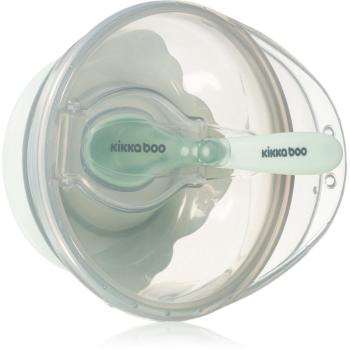 Kikkaboo Suction Bowl with Spoon bol cu linguriță cu capac 4 m+ Mint 1 buc