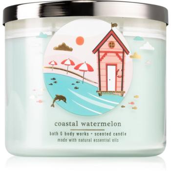 Bath & Body Works Coastal Watermelon lumânare parfumată 411 g