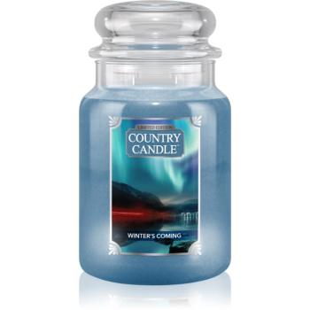 Country Candle Winter's Coming lumânare parfumată 737 g