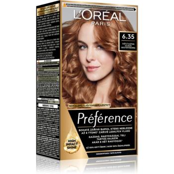 L’Oréal Paris Préférence culoare par culoare 6.35 Light Amber 1 buc