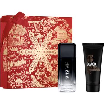 CAROLINA HERRERA 212 VIP Black set cadou pentru bărbați