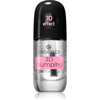 Essence 3D Plumping lac gel de unghii pentru acoperirea superioară 8 ml